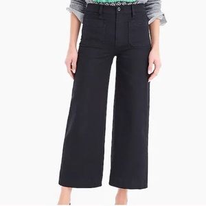 J Crew Point Sur Wide Leg Crop, 24